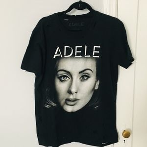 Adele - 2016 Official Tour Black T-Shirt